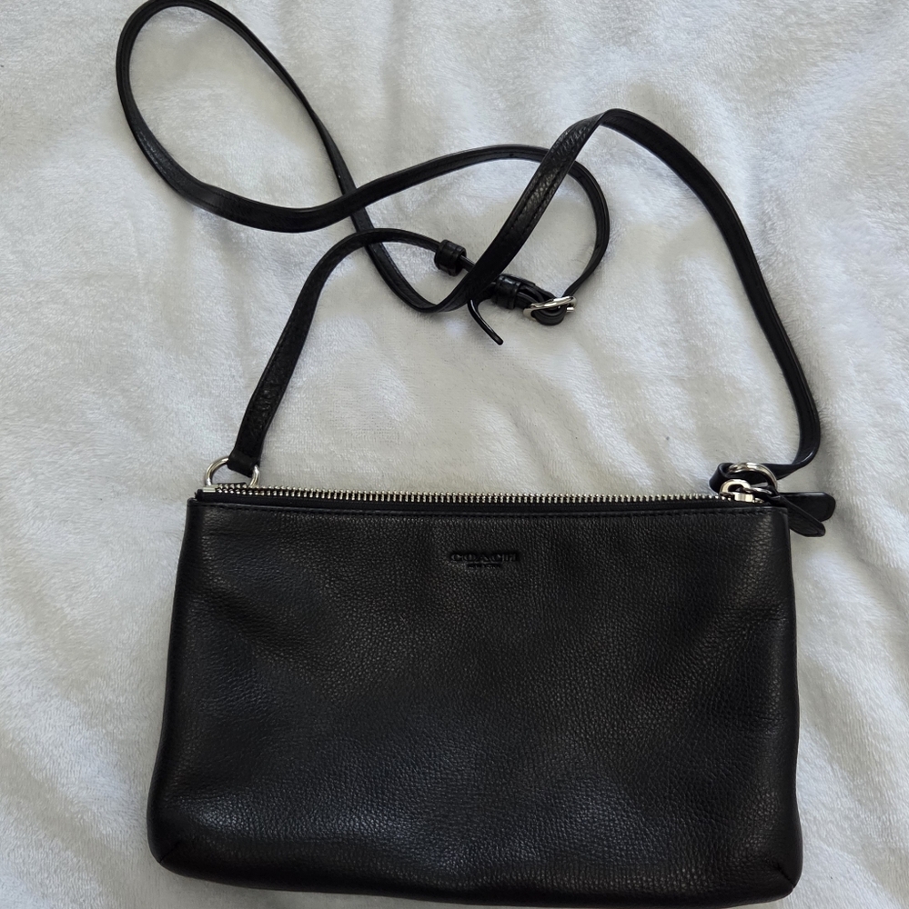 Coach Black Pebble Crossbody